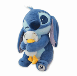 Badge Disney parken die de authenticiteit van de knuffel bewijzen