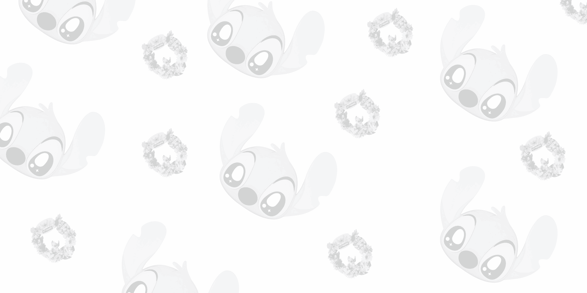 Illustratie van Stitch en Angel, de blauwe en roze aliens uit Disney's Lilo & Stitch, samen met Lilo, vrolijk afgebeeld in een levendig ontwerp.