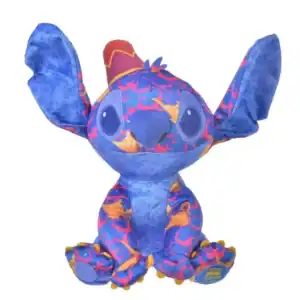 Pluche knuffel van Disney karakter Stitch, verkleed als Aladdin.