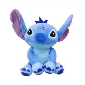 Zachte blauwe Stitch knuffel. Goedkope pluche figuur van Disney's Stitch.