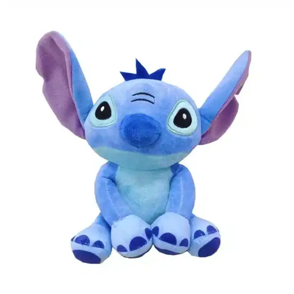 Zachte blauwe Stitch knuffel. Goedkope pluche figuur van Disney's Stitch.